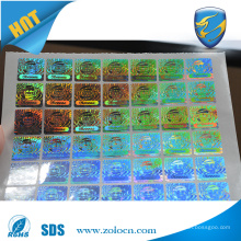 ZOLO top selling brand protection scratch off sticker, security holographic label